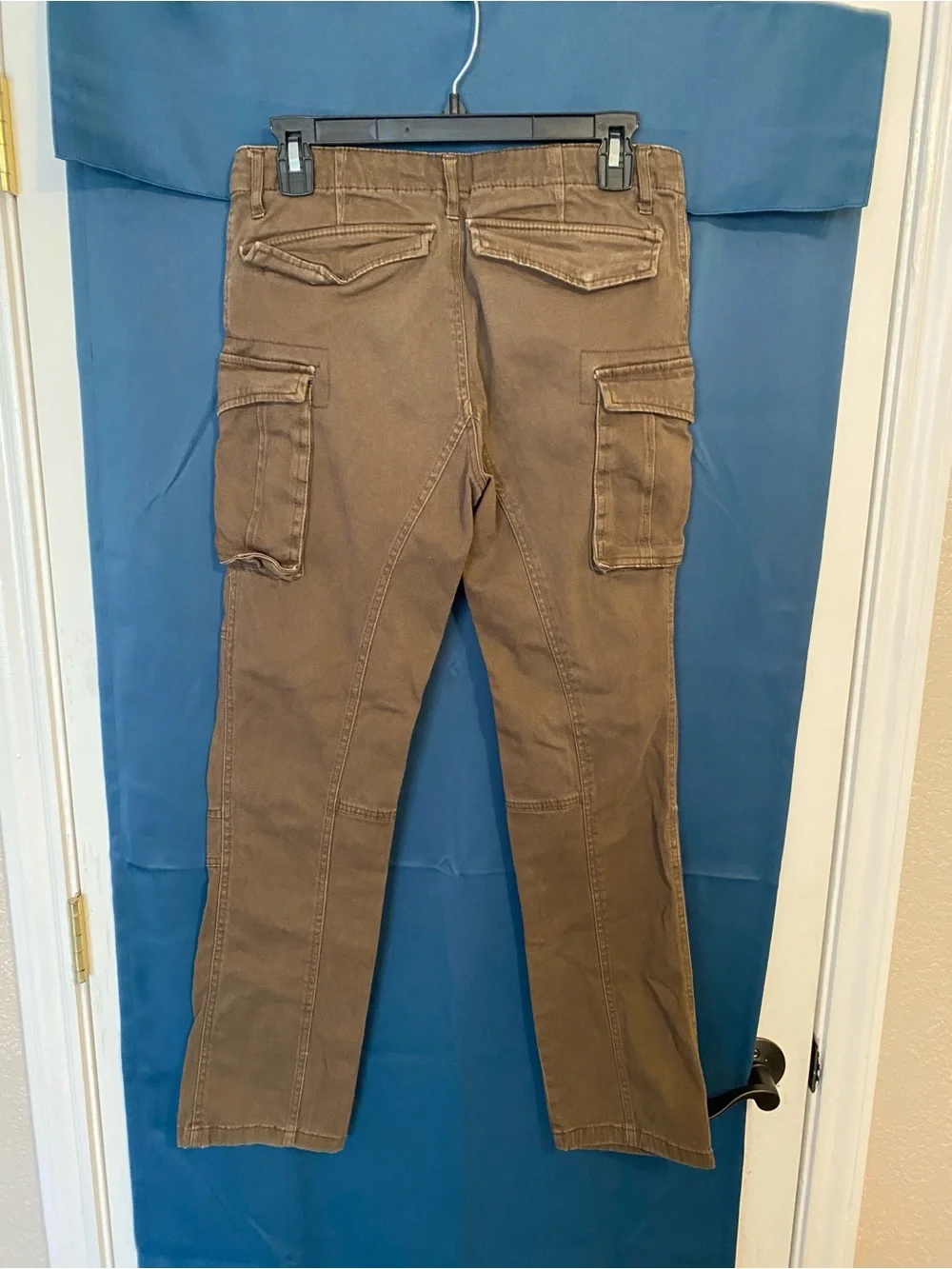 Kids Cargo Casual Pants in Brown